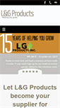 Mobile Screenshot of lgproducts.com